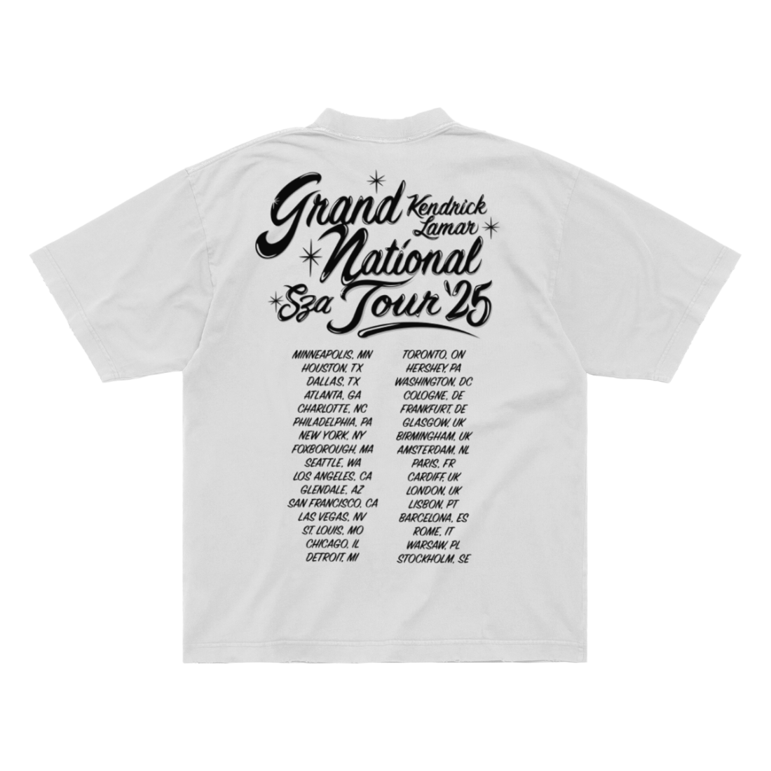 Grand National Tour 2025 If This World Were Mine Shirt