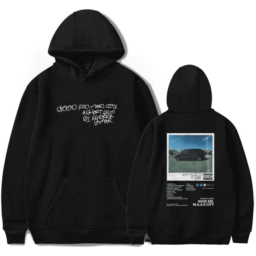 Kendrick Lamar Hoodie K. Dot Album good kid, m.A.A.d city