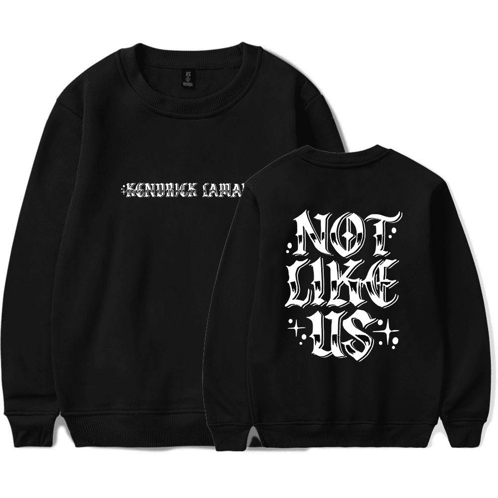 Kendrick Lamar Sweatshirt Not Like Us New Logo Printed