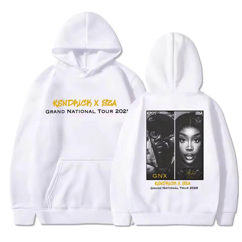 Kendrick Lamar Sza Hoodie Grand National Tour 2025