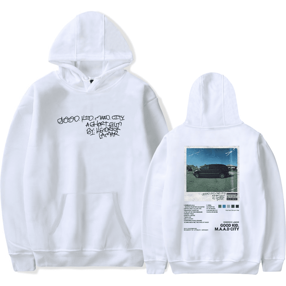 Kendrick Lamar Hoodie K. Dot Album good kid, m.A.A.d city