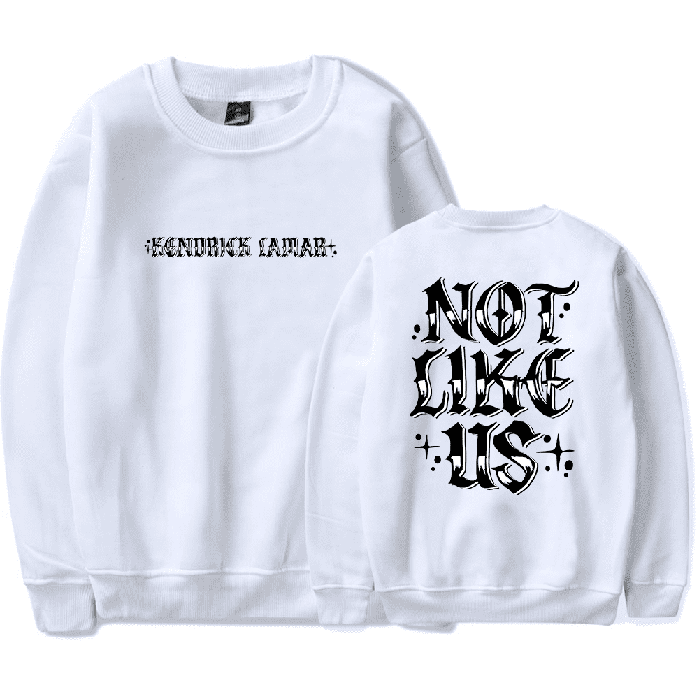 Kendrick Lamar Sweatshirt Not Like Us New Logo Printed