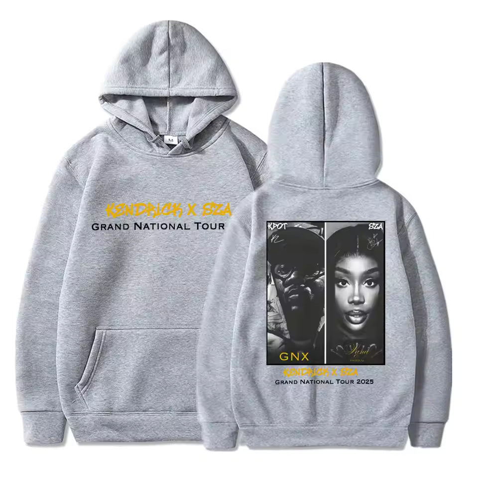 Kendrick Lamar Sza Hoodie Grand National Tour 2025